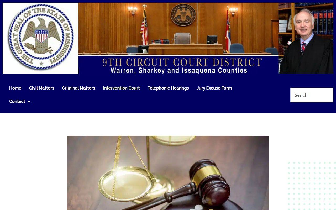 Issaquena County criminal court records and the Ninth Circuit intervention court
